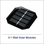 0-1 Watt Solar Modules