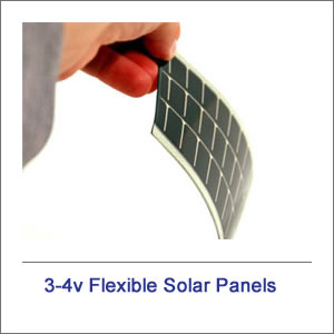 3-4V Flexible Solar Panels
