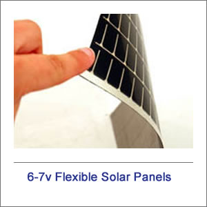 6-7V Flexible Solar Panels
