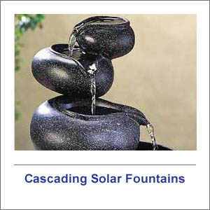 Cascading Solar Fountains