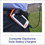 Consumer Electronic Solar Chargers