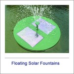 Floating Solar Fountains