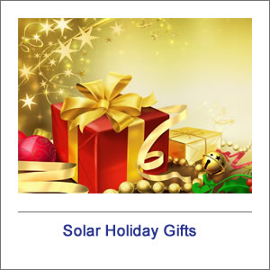 Solar Holiday Gifts