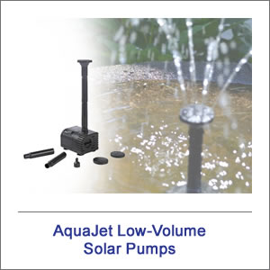 Low Volume Solar Pumps