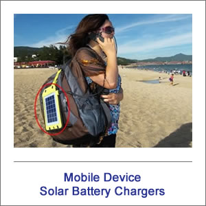 Mobile Device Solar Battery Chargers
