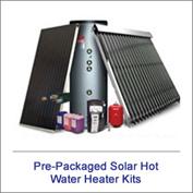 Pre-Packaged Solar Hot Water Kits