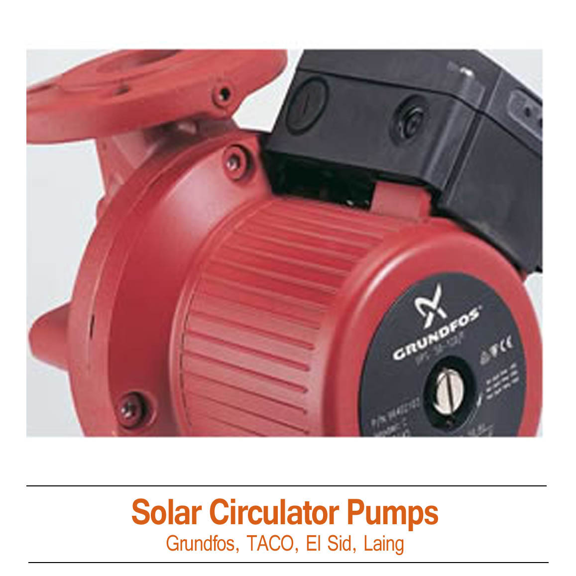 Solar Hot Water Circulator Pumps