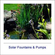 Solar Fountains & Pumps