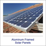 Aluminum Framed Solar Panels