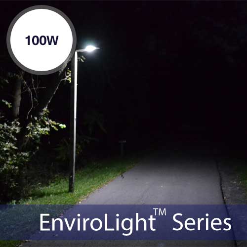 Commercial Solar Lighting Envirolight Sx 100w Led Solar Street Light
