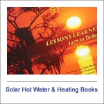 Solar Hot water and Heating Books