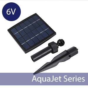 6V AquaJet Solar Fountain Kit