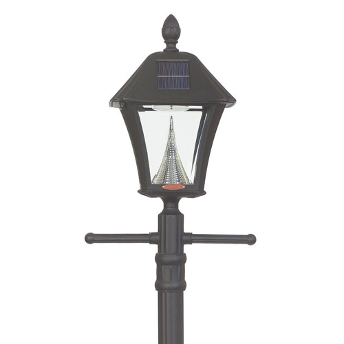 Baytown Solar Lamp Post with Anchor