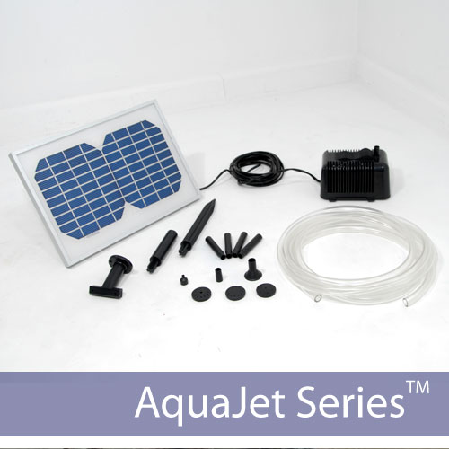 Solar Waterfall Fountain Pump Kit