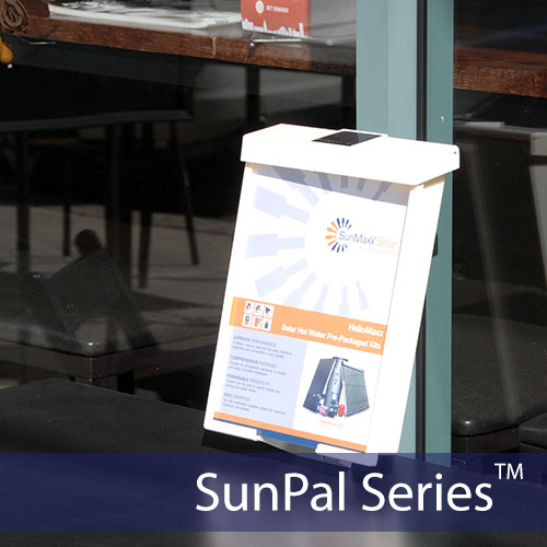 SunPal Solar Brochure Box Light