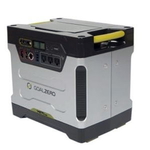 Goal Zero Yeti 1250 Solar Generator w/ Roll Cart
