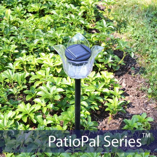 Solar Tulip Flower Light by Silicon Solar