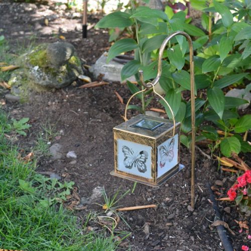 Solar Butterfly Post Top Light - Image 2