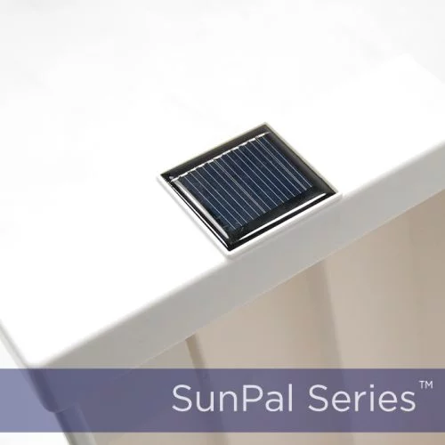 Outdoor Brochure Box and Card Holder with Integrated LED Solar Light - Image 3