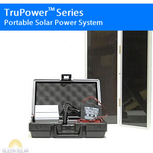 Small Portable Solar Power System