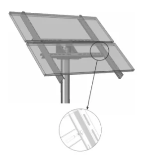 Single Tier Top of Pole Mount 04A - Image 2