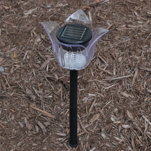 Solar Tulip Flower Light - Image 2