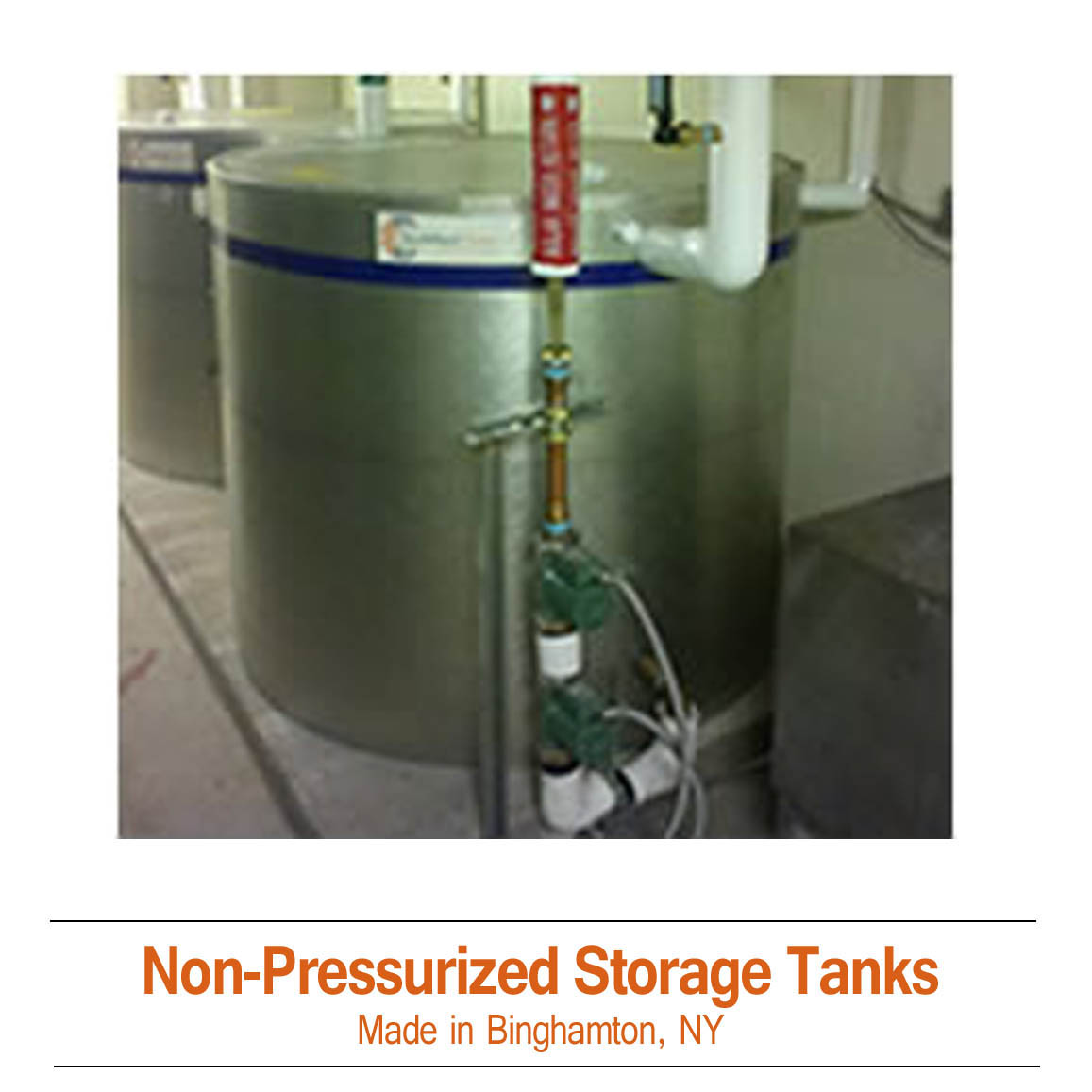 Large Non Pressurized Buffer Tanks