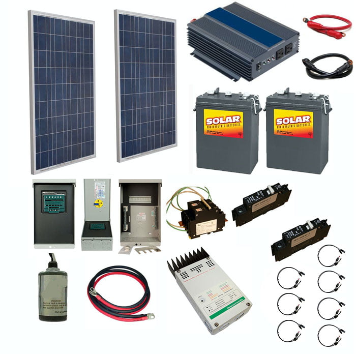 TruPower AC Off Grid Cabin Kit 300W - Sunny