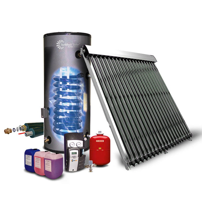 HelioMaxx Pro 40G Glycol Solar Hot Water Kit