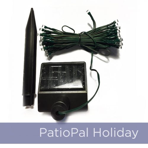 Solar Holiday Colored String Lights -10ft LED Long Lasting for Cloudy Conditions - Image 3