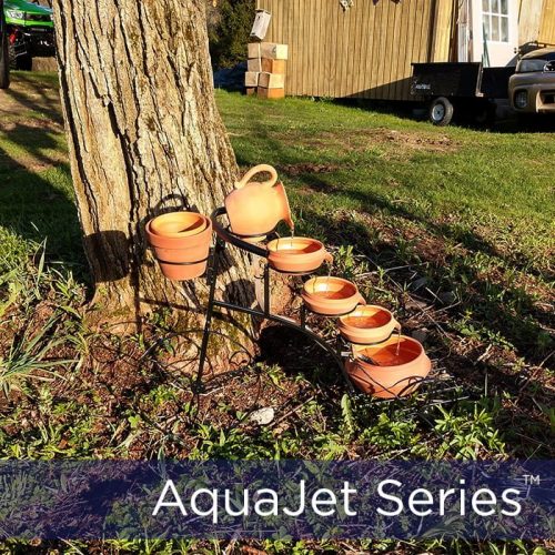 Tricycle Cascading Solar Fountain - Image 4