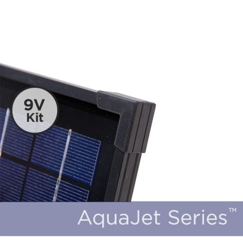 Solar Water Fountain Pump with Battery Backup 9V AquaJet Pro Kit - Image 8