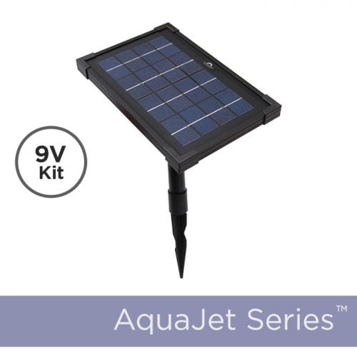 Solar Water Fountain Pump with Battery Backup 9V AquaJet Pro Kit - Image 7