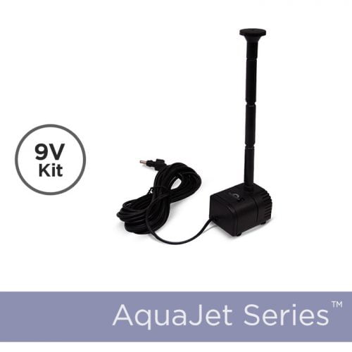 Solar Water Fountain Pump with Battery Backup 9V AquaJet Pro Kit - Image 4
