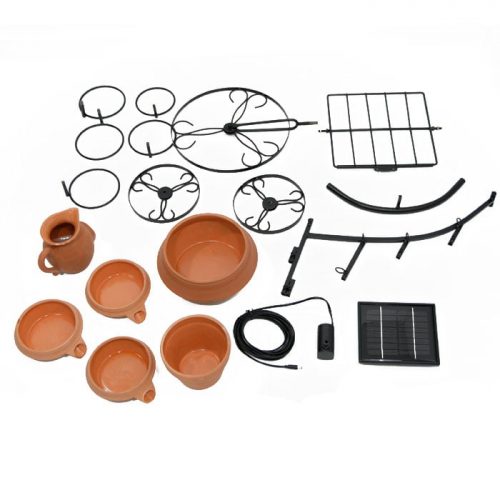 Tricycle Cascading Solar Fountain - Image 5