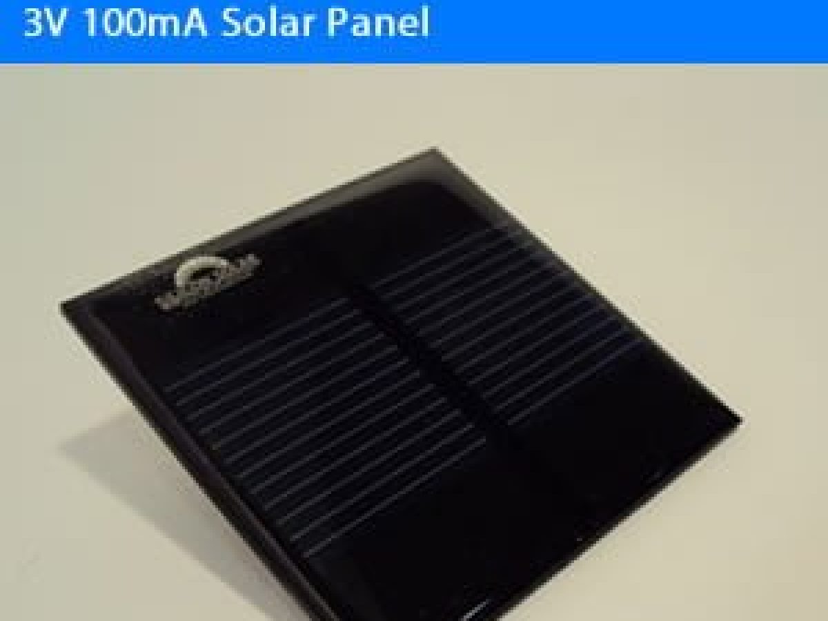 3V 100mA OEM Solar Panel by Silicon Solar