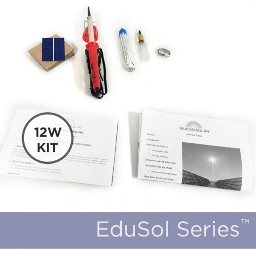 Build Your Own 12W Solar Panel Kit