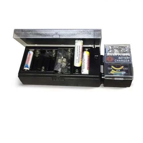 Travel Solar Battery Charger AA or AAA with Charge Indicator - Image 3