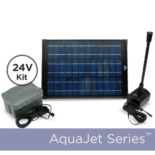high power solar pond pump