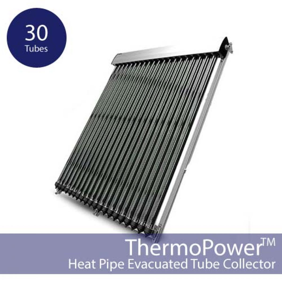 30 Evacuated Tube Collector by Silicon Solar