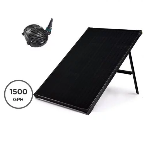 Solar Waterfall Pump Kit Direct Daylight 1500GPH with Brushless Pump - Image 7