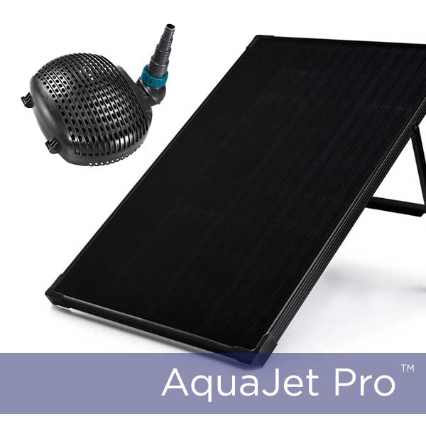 Solar Waterfall Pump Kit Direct Daylight 1500GPH with Brushless Pump