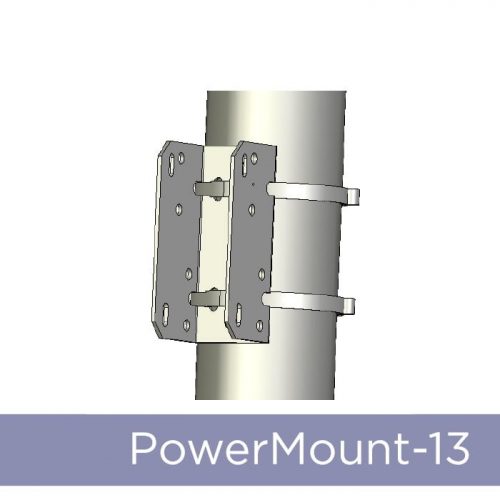 Side of Pole Solar Panel Mounting System by Silicon Solar for 5-13IN Solar Panel - Image 4