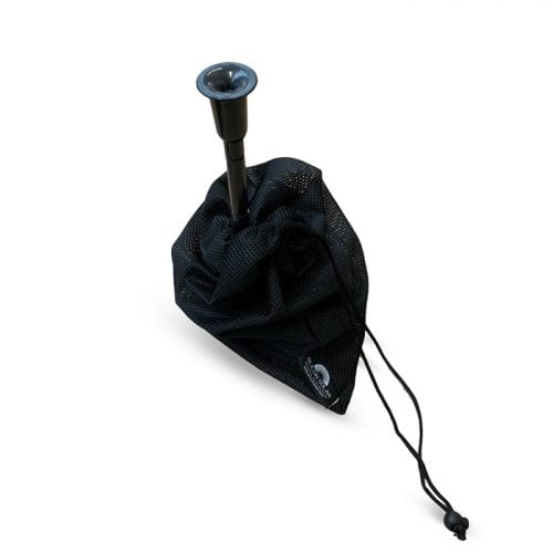 Pump Barrier Bag, 7.5"x 7.5" Pond Pump Filter Bag, Black Media Bag Large Pump Mesh Bag for Pond Biological Filters - Image 3