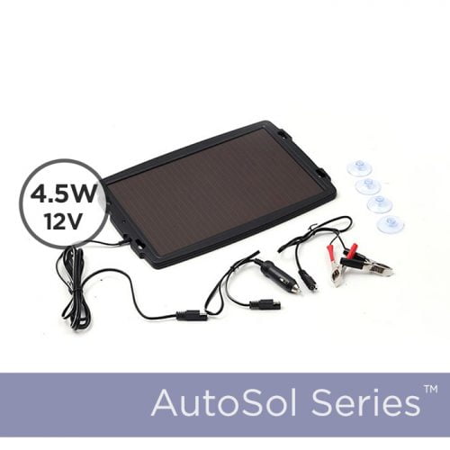 4.5 Watt 12V Solar Car Battery Charger